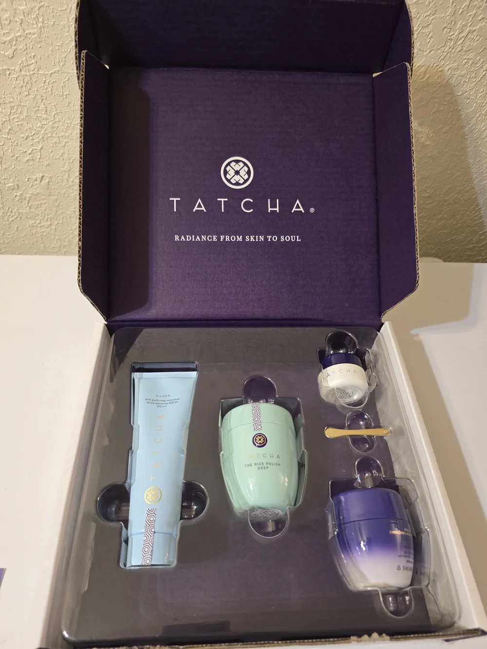 Tatcha 4 Piece Ritual Ageless Skin & Eye - Picture 1 of 10